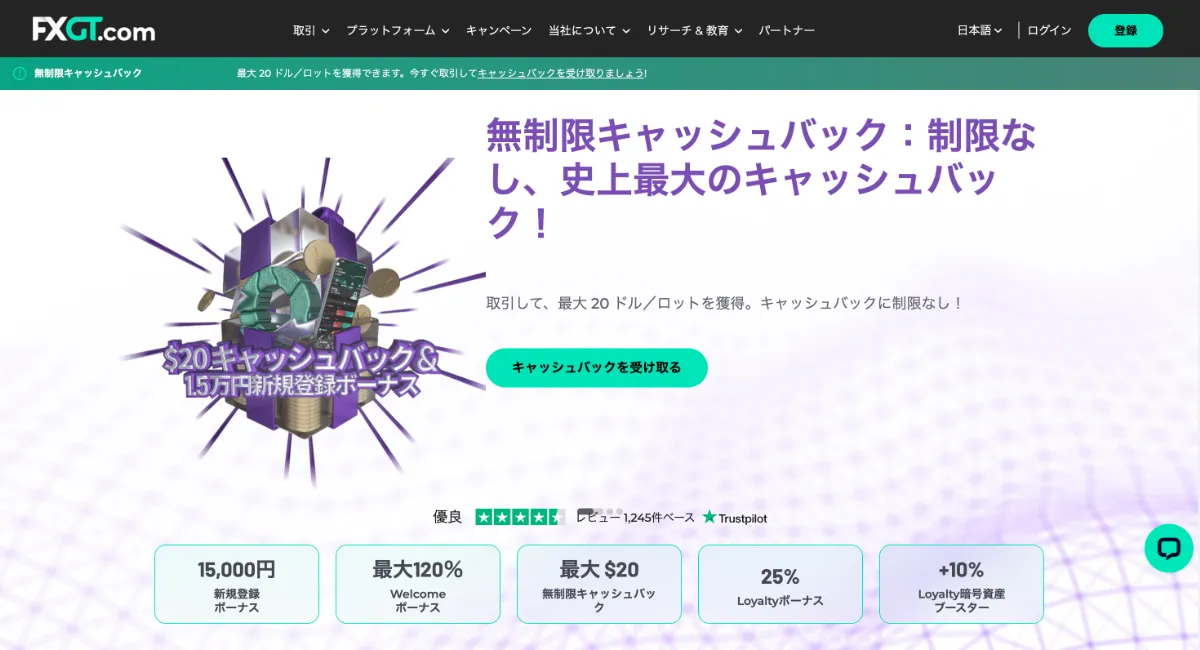 海外FXの最大レバレッジが高いおすすめ業者ランキング2位はFXGT